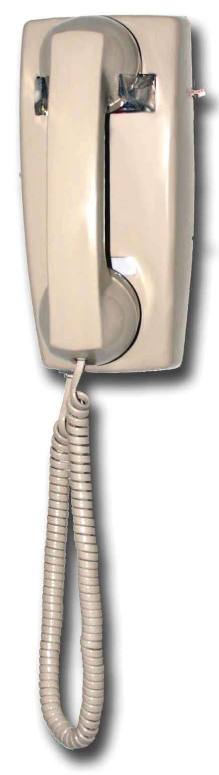 Viking Electronics No Dial Wall Phone - Ash K-1500P-W-AS - The Telecom Spot