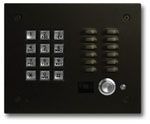 Viking Electronics Oil Rubbed Bronze Vandal Resistant Entry Phone with Keypad Color Video Camera with Enhanced Weather Protection (EWP) K-1705-3-BN-EWP - The Telecom Spot