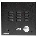 Viking Electronics Speaker Phone with Call Button & Black Aluminum Faceplate E-10A - The Telecom Spot