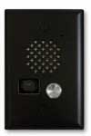 Viking Electronics Textured Black Entry Phone with Color Video Camera Auto Disconnect Blue LED with Enhanced Weather Protection (EWP) E-50-BK-EWP - The Telecom Spot