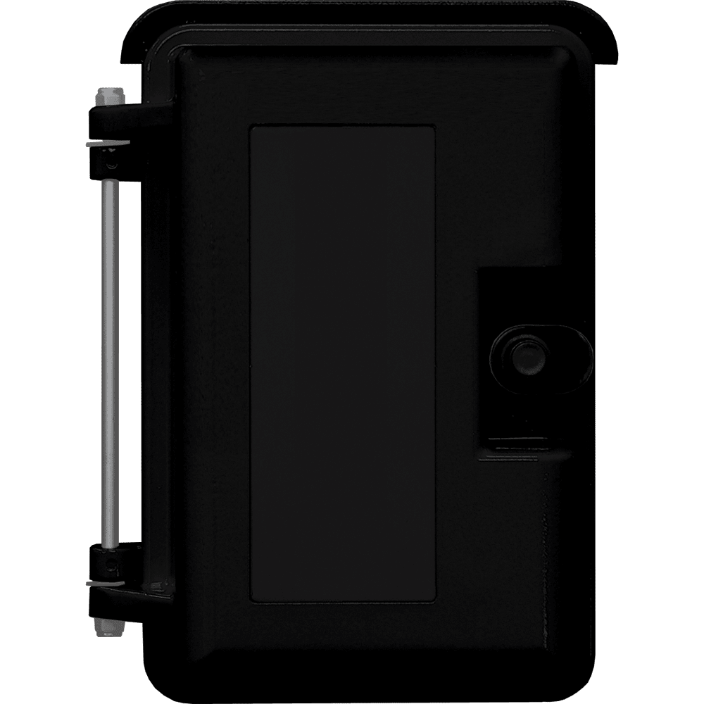 Viking Electronics VE - 9X12B - 0P Heavy - Duty Black Plastic Outdoor Enclosure, No Adapter Panel VE-9X12B-0P - The Telecom Spot