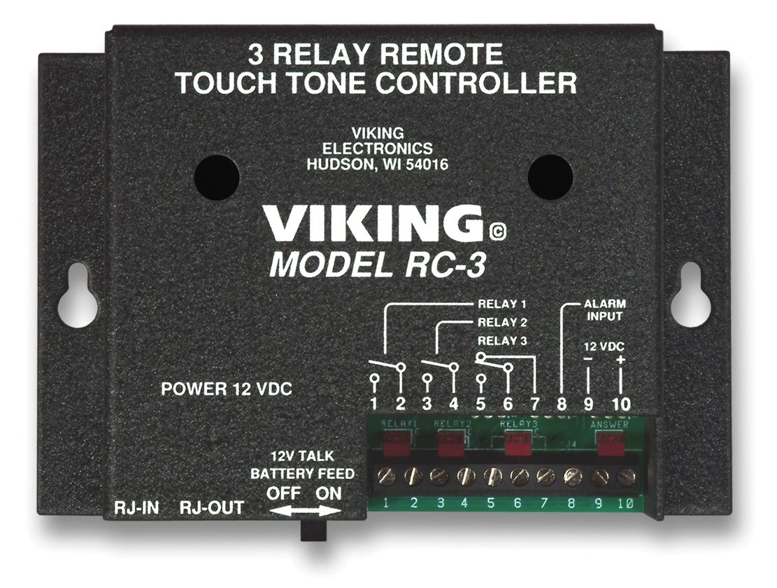 Viking Electronics Viking 3 output controller RC-3 - The Telecom Spot