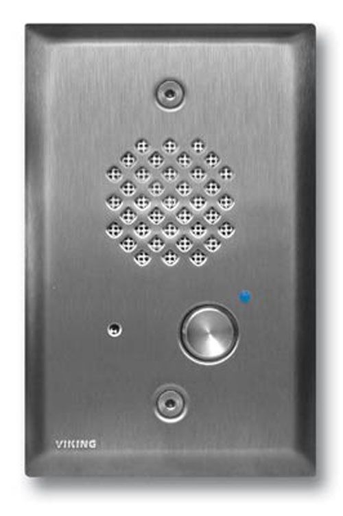 Viking Electronics Viking Door Phone - Stainless Steel E-40-SS - The Telecom Spot