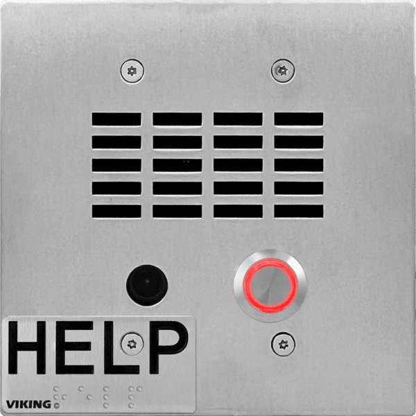 Viking Electronics X - 1605 - 32 IP Emergency Phone w/HD Vid Flush Mount X-1605-32 - The Telecom Spot