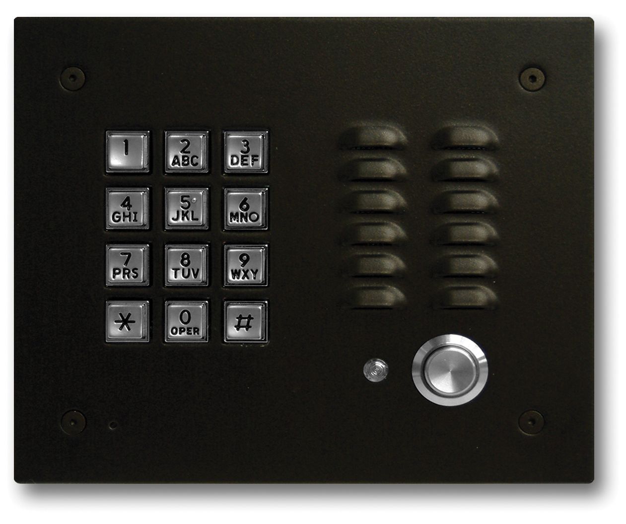 Viking K-1700-3-BN-EWP Oil Rubbed Bronze Entry Phone w/Keypad w/EWP K-1700-3-BN-EWP - The Telecom Spot