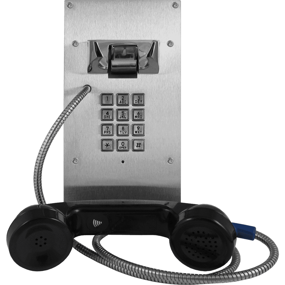 Viking K - 1900 - 8 - IP VoIP Vandal Resistant Stainless Steel Panel Phone K-1900-8-IP - The Telecom Spot