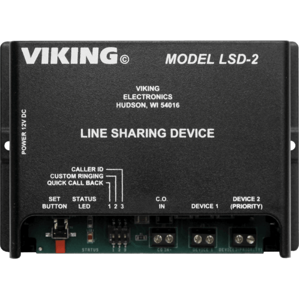 Viking LSD - 2 Line Sharing Device – Intelligent Priority Line Sharer for Emergency Phones & Alarm Panels LSD-2 - The Telecom Spot