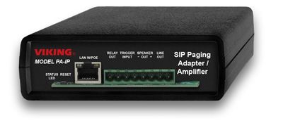 Viking PA-IP SIP/Multicast Paging Adapter with Amplifier PA-IP - The Telecom Spot