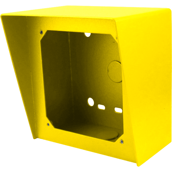 Viking VE - 5X5 - YL Yellow 5x5 Surface Mount Box VE-5X5-YL - The Telecom Spot
