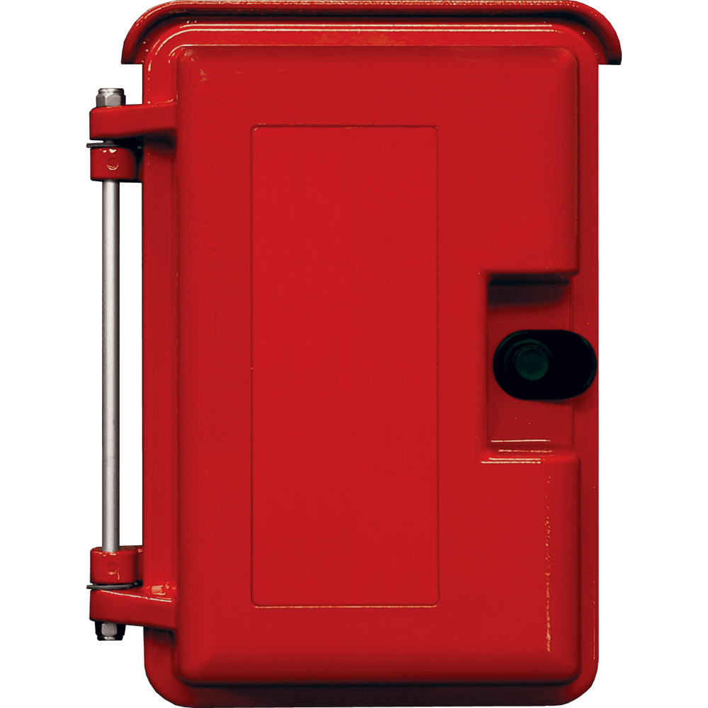 Viking VE - 9X12R - 0P Heavy - Duty Red Plastic Outdoor Enclosure, No Adapter Panel VE-9X12R-0P - The Telecom Spot