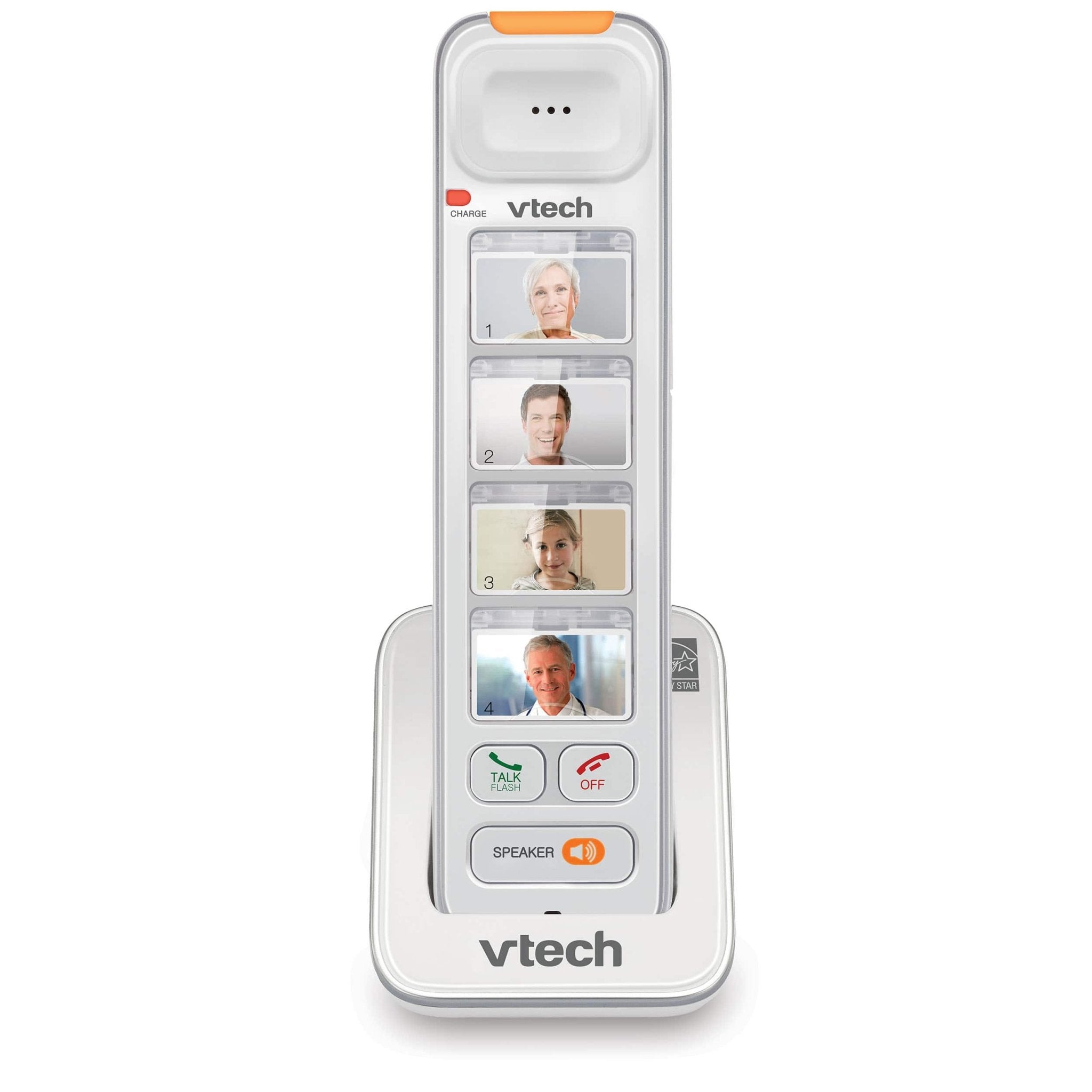 Vtech Amplified Photo Dial Accessory Handset SN5307 - The Telecom Spot