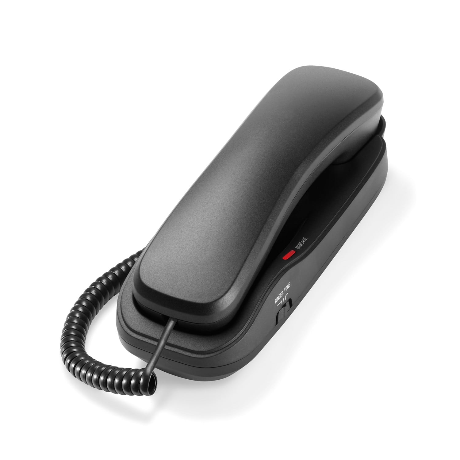 VTech Hospitality A1311 Matte Black Classic Analog 1 - Line Corded Lite Phone (80 - H0AB - 06 - 000) 80-H0AB-06-000 - The Telecom Spot