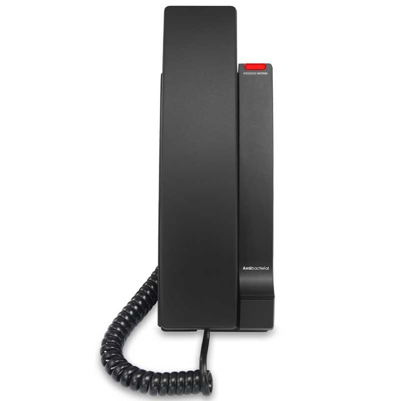 VTech Hospitality CTM - A2315 Matte Black No Emergency Contemporary TrimStyle Analog 1 - Line Corded Phone (80 - H0H3 - 15 - 000) 80-H0H3-15-000 - The Telecom Spot