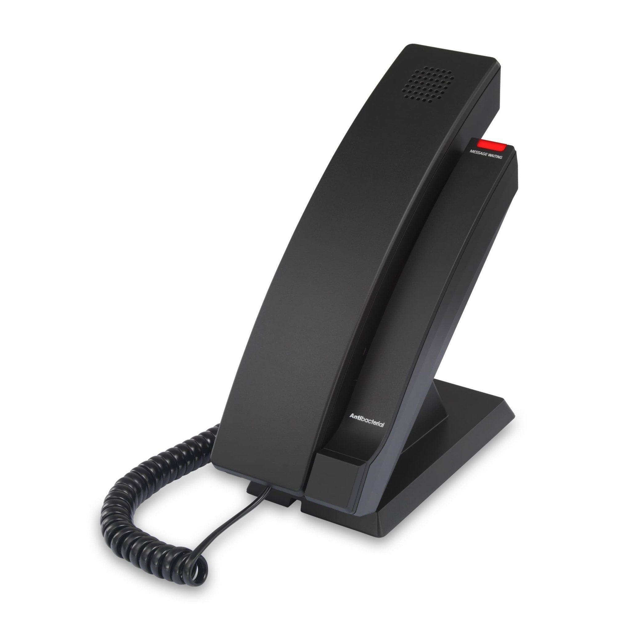 VTech Hospitality CTM - A2315 - SPK Matte Black Contemporary TrimStyle Analog 1 - Line Corded Phone (80 - H0DR - 15 - 000) 80-H0DR-15-000 - The Telecom Spot