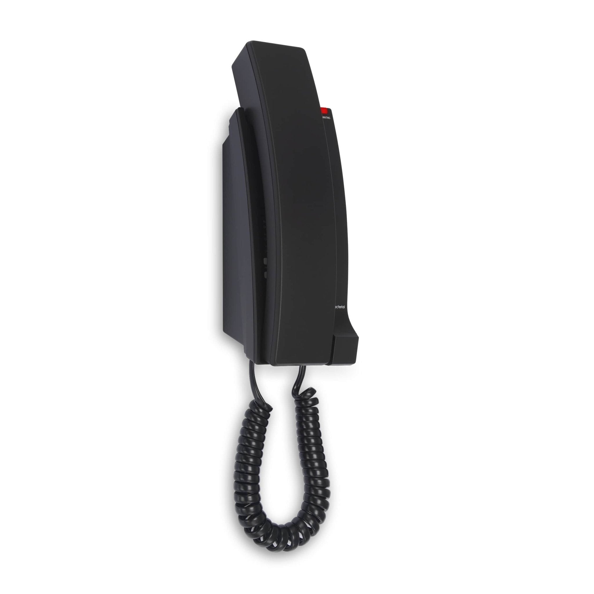 VTech Hospitality CTM - A2315 - WM Matte Black Contemporary TrimStyle Analog 1 - Line Corded Phone (80 - H0DY - 15 - 000) 80-H0DY-15-000 - The Telecom Spot