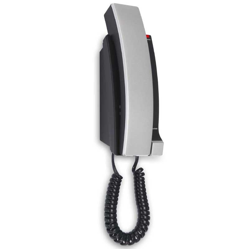 VTech Hospitality CTM - A2315 - WM Silver & Black No Emergency Contemporary TrimStyle Analog 1 - Line Corded Phone (80 - H0H4 - 06 - 000) 80-H0H4-06-000 - The Telecom Spot