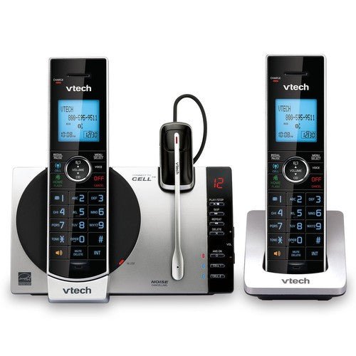 VTech Two Handset Cordless Phone DS6771-3 - The Telecom Spot