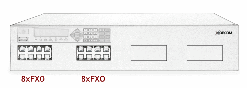 Xorcom XE2020 Asterisk PBX: 16 FXO XE2020 - The Telecom Spot