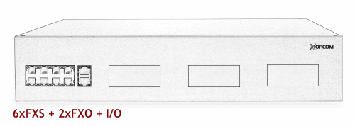 Xorcom XR3030 Asterisk PBX: 6 FXS + 2 FXO + I/O XR3030 - The Telecom Spot