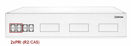 Xorcom XR3055 Asterisk PBX: 2 E1/T1 XR3055 - The Telecom Spot