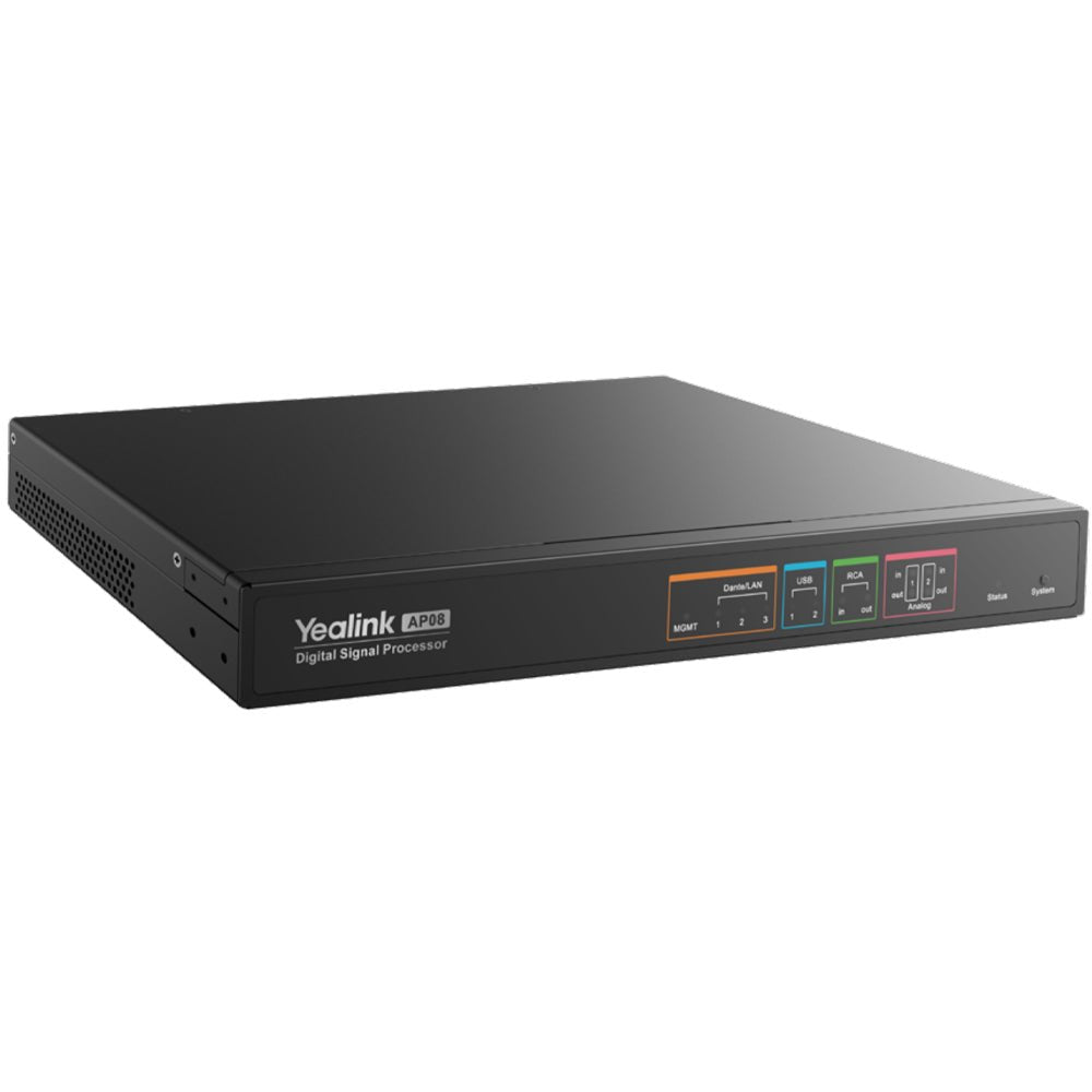 Yealink AP08 Dante Digital Signal Processor AP08 - The Telecom Spot