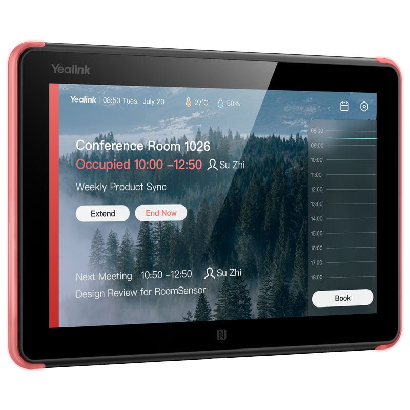 Yealink RoomPanel Scheduling Device ROOMPANEL - The Telecom Spot