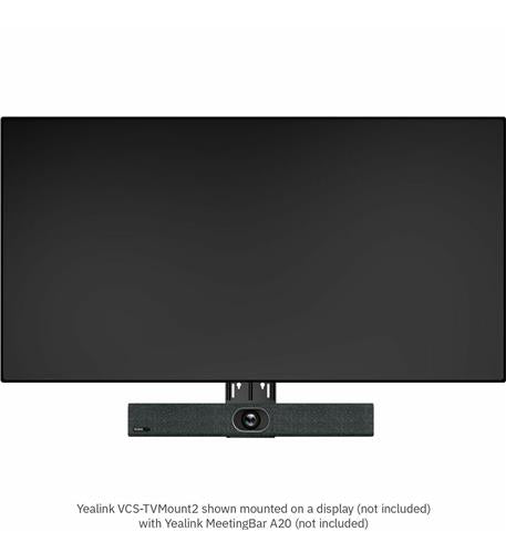 Yealink TV Mount Kit 2 for UVC40, A20, A30, 400, 600 VCS-TVMount2 - The Telecom Spot