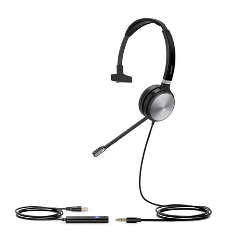 Yealink UH36 USB Wired Headset - Mono UC UH36-MONO-UC - The Telecom Spot