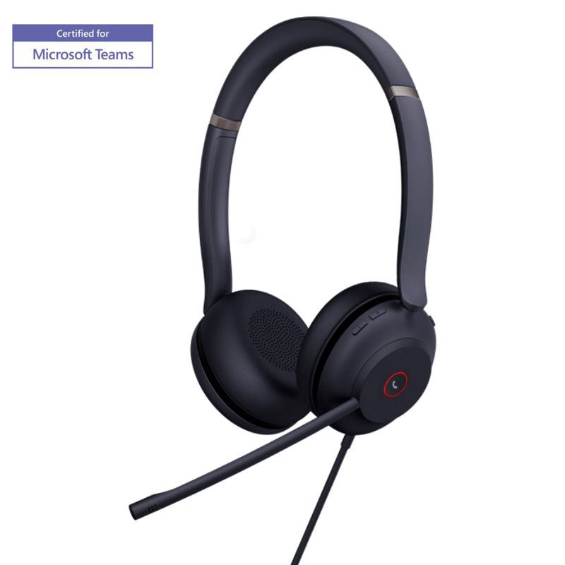 Yealink UH37 USB Wired Headset UH37-DUAL-TEAMS - The Telecom Spot