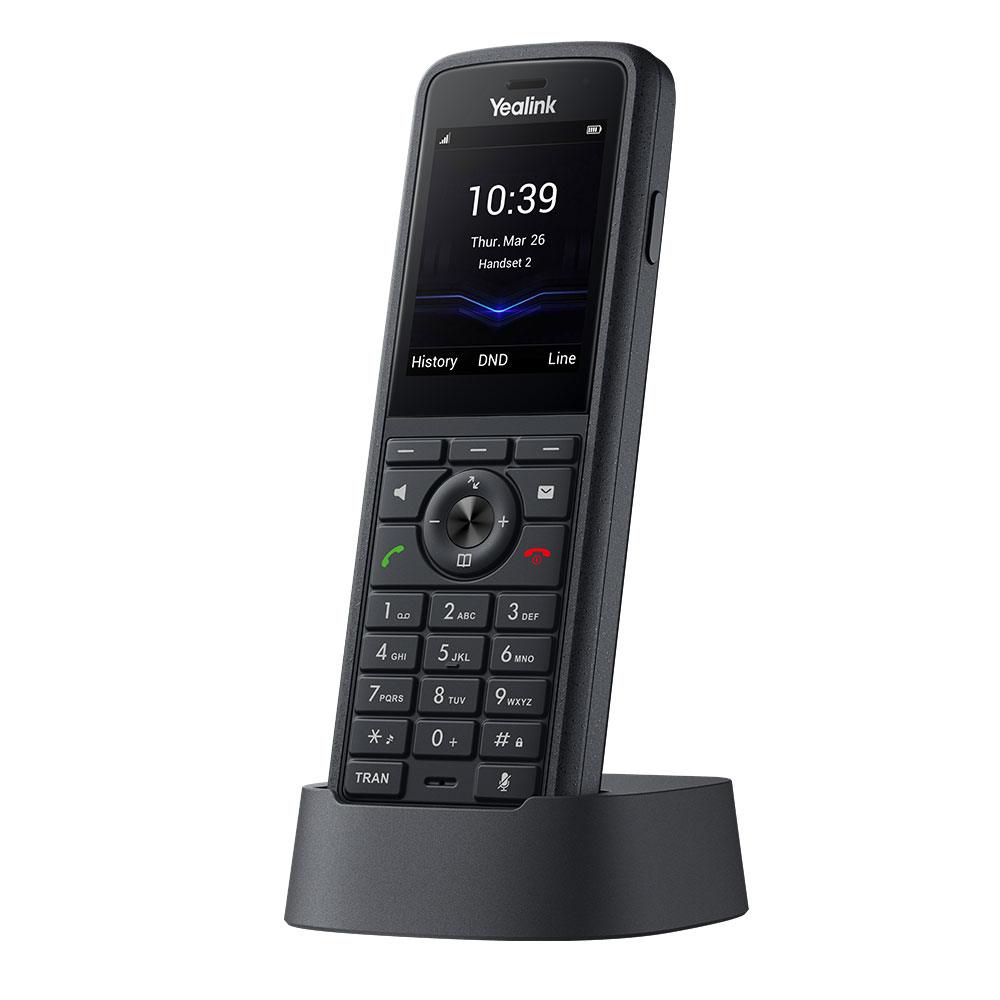 Yealink W59R Pro Ruggedized DECT Cordless Handset – IP67 Waterproof with Bluetooth & Safety Alarms for Warehouses & Factories W59R-Pro - The Telecom Spot