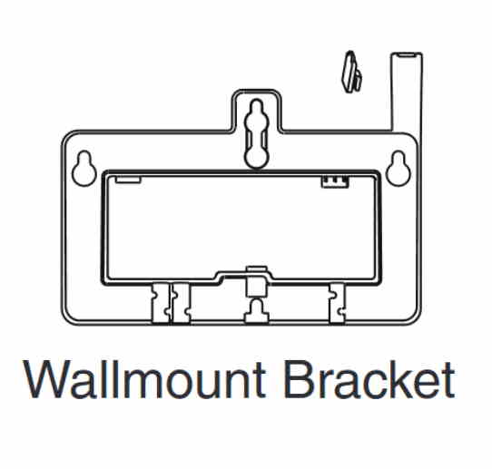 Yealink Wall Mount Bracket for MP54 and MP50 Phones WMB-MP54 - The Telecom Spot