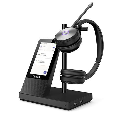 美品 Yealink WH66 Mono&WH66 Dual Yealink WH66 Dual/Mono UC Workstation DECT Wireless Headset