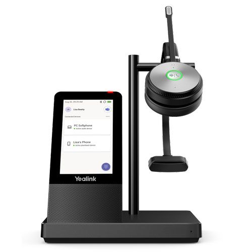 Yealink WH66 Dual/Mono UC Workstation DECT Wireless Headset