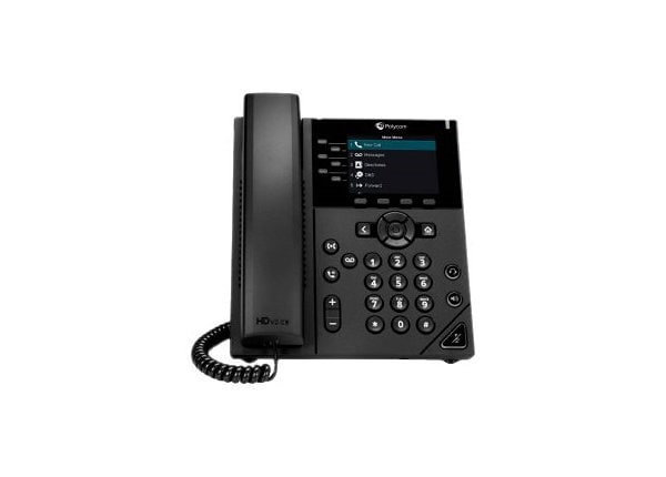 Polycom Vvx 350 Desktop Phone With Power Supply