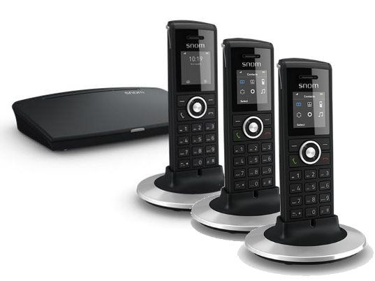 Snom M325 Cordless DECT Bundle with 3x M25 Handsets
