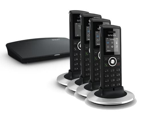 Snom M325 Cordless DECT Bundle with 4x M25 Handsets